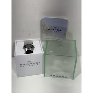 Skagen Denmark 235LSRB Rare Best Buy Sport Watch 34mm NEW